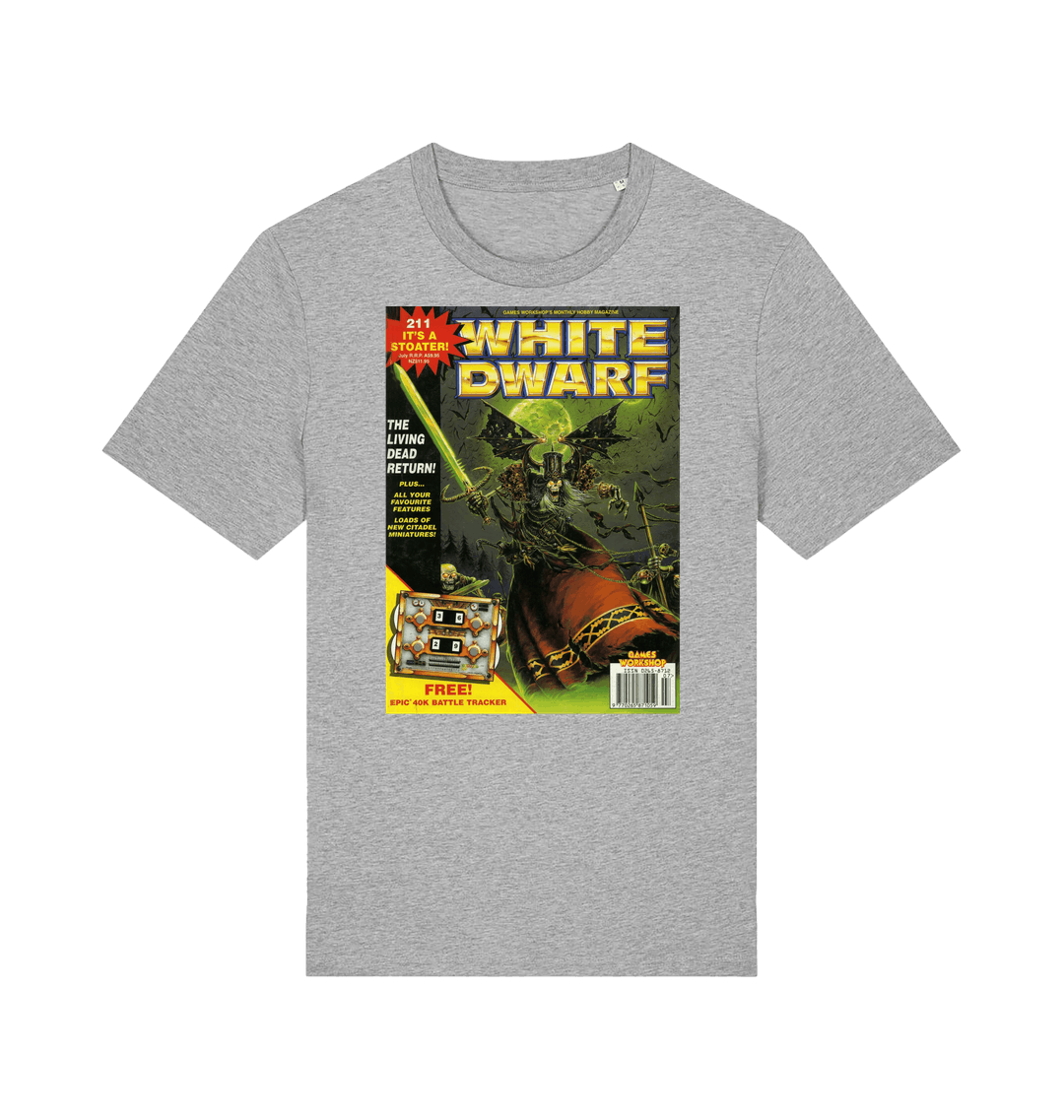 Heather Grey Printed T-shirt Front